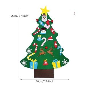 FELT CHRISTMAS TREE for toddlers